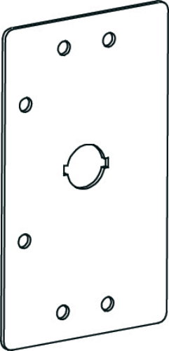 BLANK TRIM PLATE w/CYL PREP STEEL, LESS CYL, FOR ECL-230X - Accessories